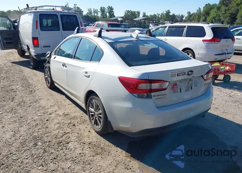 2017 Subaru Impreza Premium из США, поврежденный, VIN 4S3GKAB66H3600712